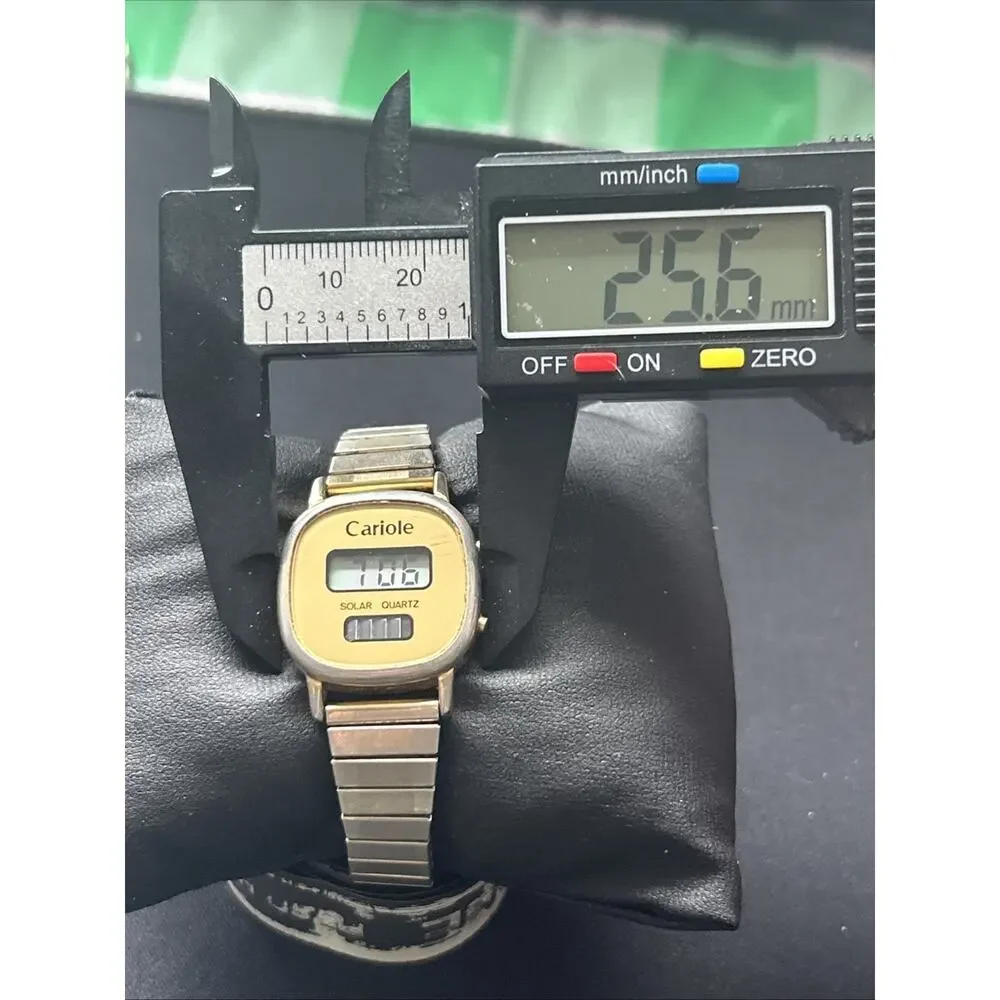 Vintage Cariole Solar Quartz Watch